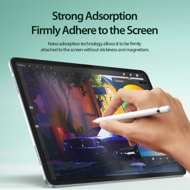 Dux Ducis - iPad Air 13 (2025/2024) Schutzfolie - Paperlike Film - Naad Series - transparent