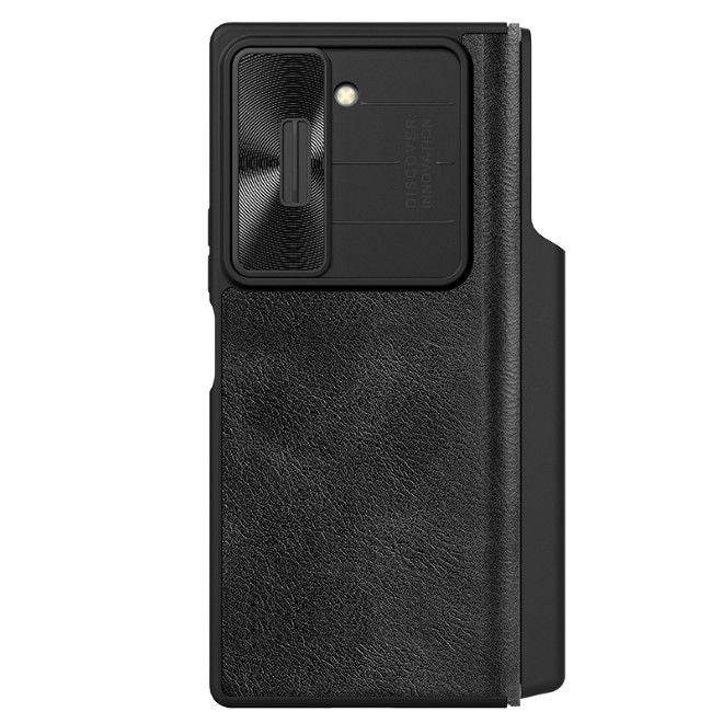 Nillkin - Samsung Galaxy Z Fold6 Hülle - Qin Pro Leather Case Series - schwarz