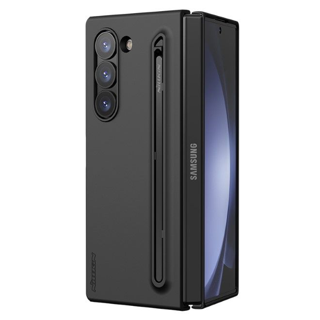 Nillkin - Samsung Galaxy Z Fold6 Hülle - Flex Pure Fold Case Series - mit S-Pen & Halterung - schwarz