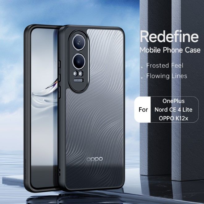 Dux Ducis - OnePlus Nord CE 4 Lite Hülle - Hardcase - Aimo Series - schwarz