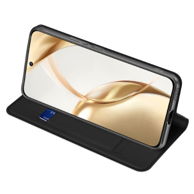 Dux Ducis - Honor 200 Hülle - Handy Bookcover - Skin Pro Series - schwarz