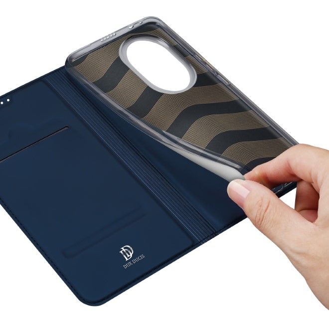 Dux Ducis - Honor 200 Hülle - Handy Bookcover - Skin Pro Series - blau
