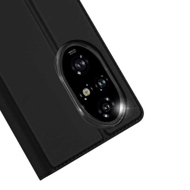 Dux Ducis - Honor 200 Pro Hülle - Handy Bookcover - Skin Pro Series - schwarz