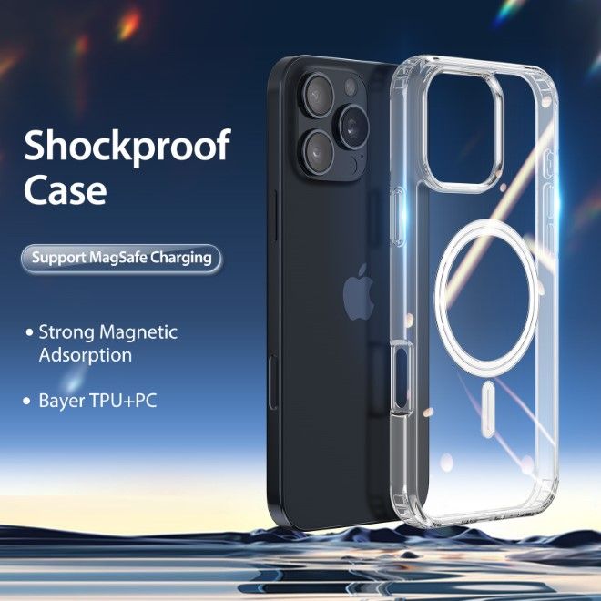 Dux Ducis - iPhone 16 Pro Hülle - Hardcase - Clin Mag Series - transparent