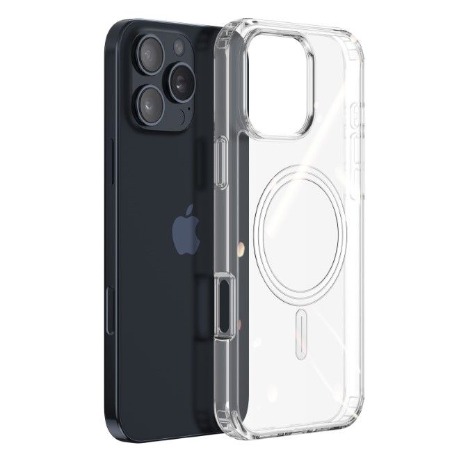 Dux Ducis - iPhone 16 Pro Max Hülle - Hardcase - Clin Mag Series - transparent
