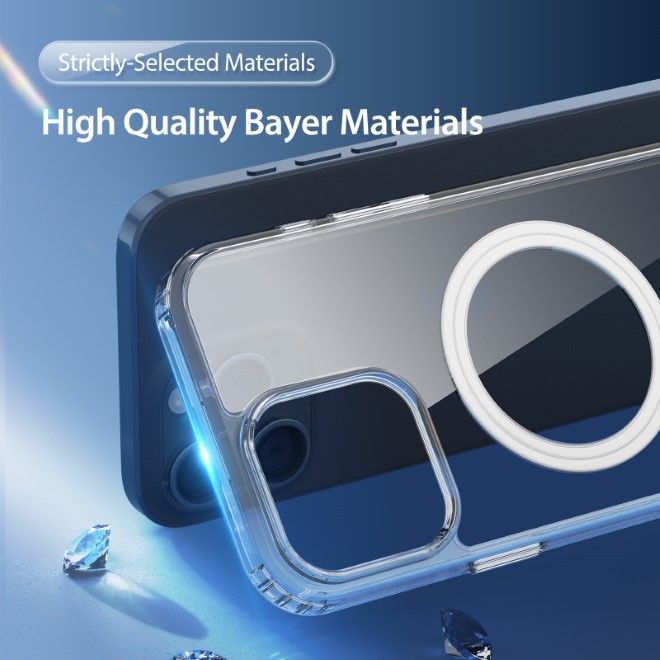 Dux Ducis - iPhone 16 Pro Max Hülle - Hardcase - Clin Mag Series - transparent