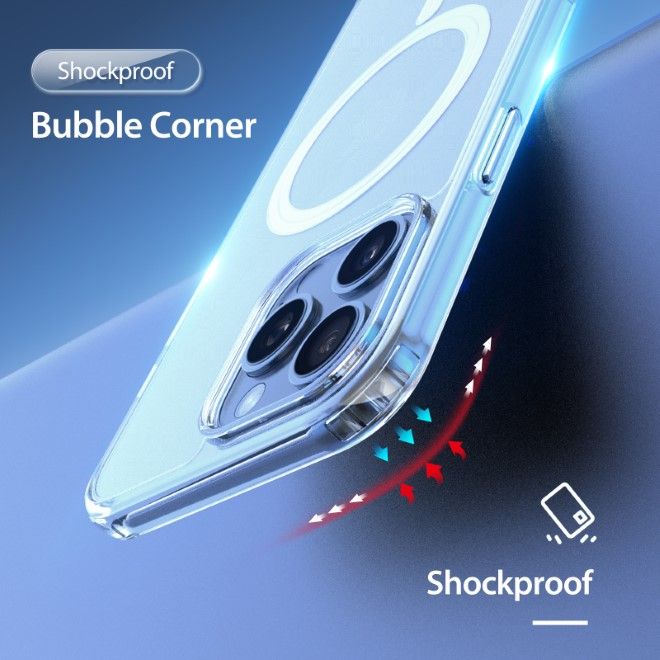 Dux Ducis - iPhone 16 Pro Max Hülle - Hardcase - Clin Mag Series - transparent