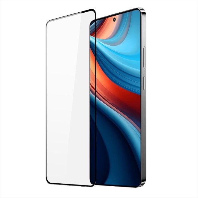Dux Ducis - Xiaomi Redmi 13 4G / Note 13R / Poco M6 4G Schutzglas - aus gehärtetem Glas - 9D - schwarz