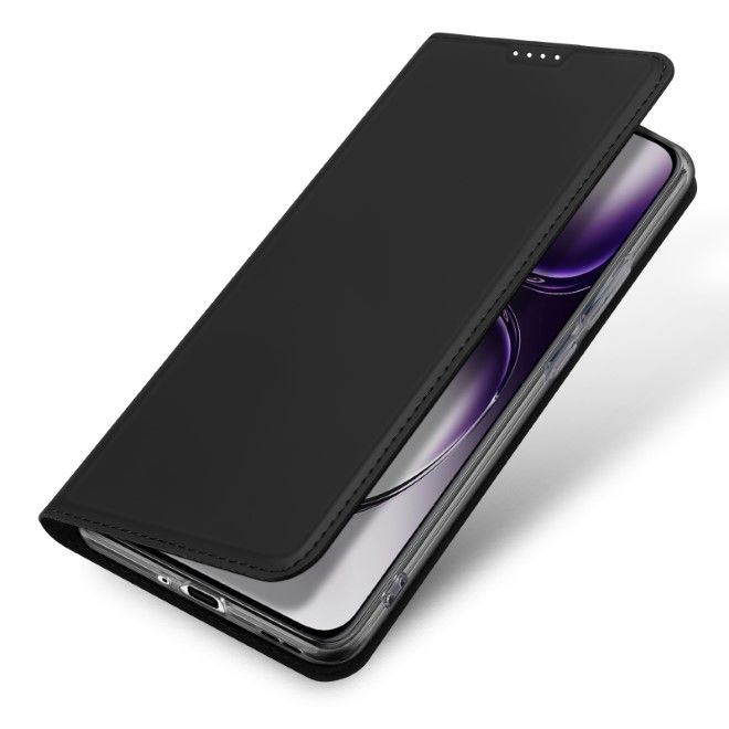 Dux Ducis - Oppo Reno12 Hülle - Handy Bookcover - Skin Pro Series - schwarz