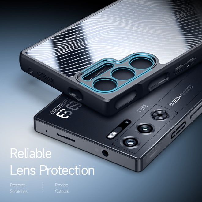 Dux Ducis - ZTE nubia Red Magic 9 Pro Hülle - Hardcase - Aimo Series - schwarz