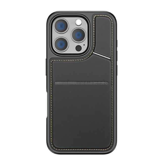 Dux Ducis - iPhone 16 Pro Hülle - PC und TPU Hardcase - Rafi II Mag Series - schwarz