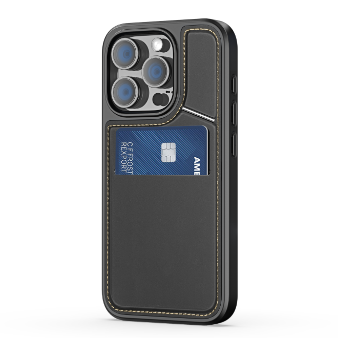 Dux Ducis - iPhone 16 Pro Hülle - PC und TPU Hardcase - Rafi II Mag Series - schwarz