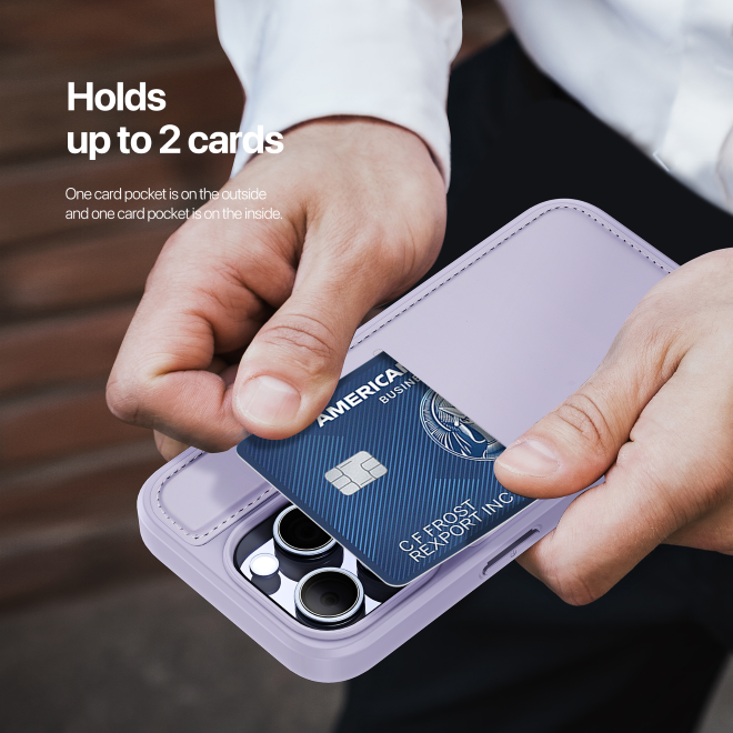 Dux Ducis - iPhone 16 Pro Hülle - PC und TPU Hardcase - Rafi II Mag Series - purpur