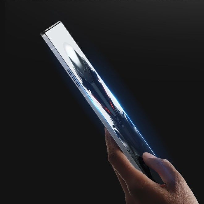 Dux Ducis - ZTE nubia Red Magic 9 Pro Schutzglas - aus gehärtetem Glas - Curved - schwarz