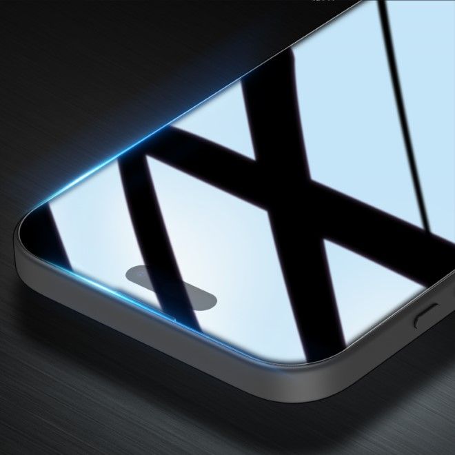 Dux Ducis - iPhone 16 Plus Schutzglas - aus gehärtetem Glas - 10D - schwarz