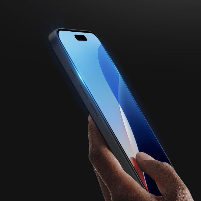 Dux Ducis - iPhone 16 Pro Schutzglas - aus gehärtetem Glas - 10D - schwarz