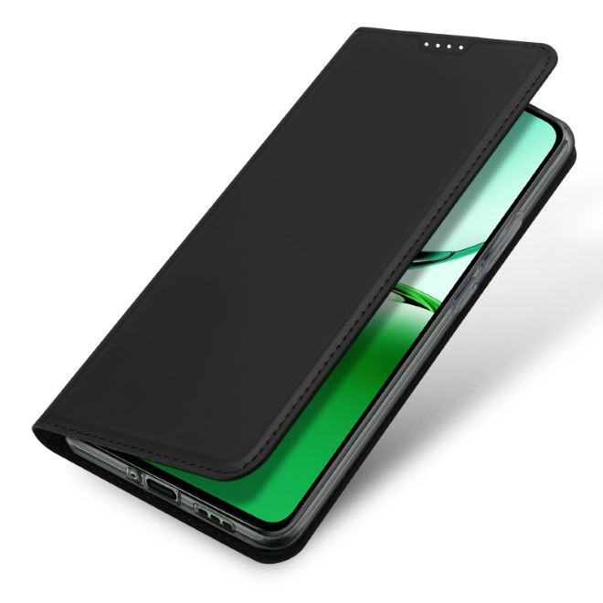 Dux Ducis - Oppo Reno12 F 4G / 5G Hülle - Handy Bookcover - Skin Pro Series - schwarz
