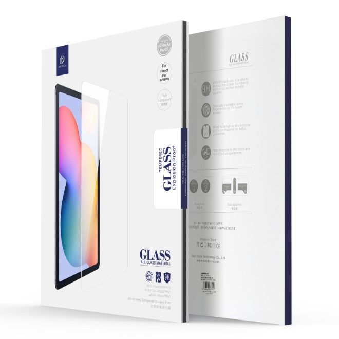Dux Ducis - Honor Pad 9 / 9 Pro Schutzglas (2 Stück) - aus gehärtetem Glas - 2.5D - transparent
