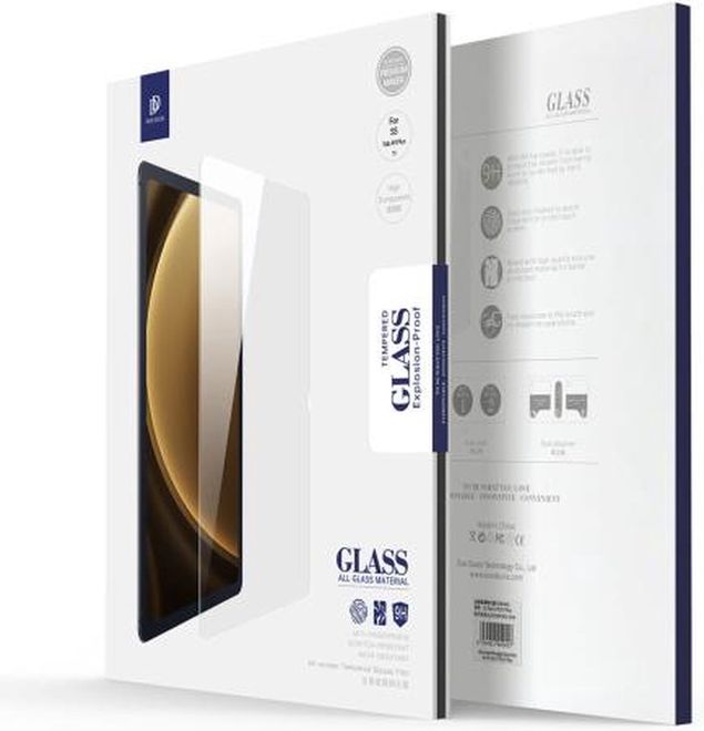 Dux Ducis - OnePlus Pad Pro / Pad 2 Schutzglas (2 Stück) - aus gehärtetem Glas - 2.5D - transparent