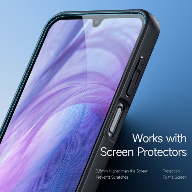 Dux Ducis - Samsung Galaxy A16 5G / A16 4G Hülle - Hardcase - Aimo Series - schwarz