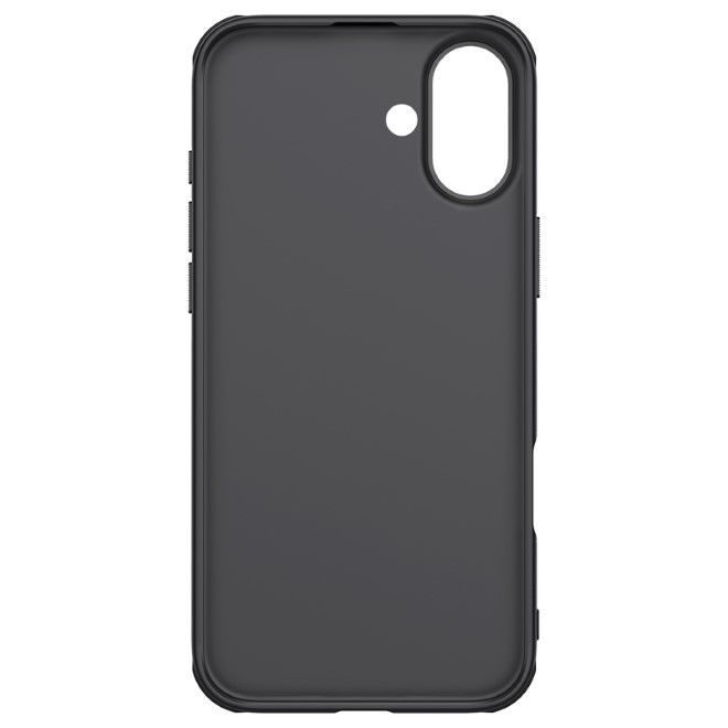 Nillkin - iPhone 16 Hülle - Kunststoff Case - Super Frosted Shield Pro Series - schwarz