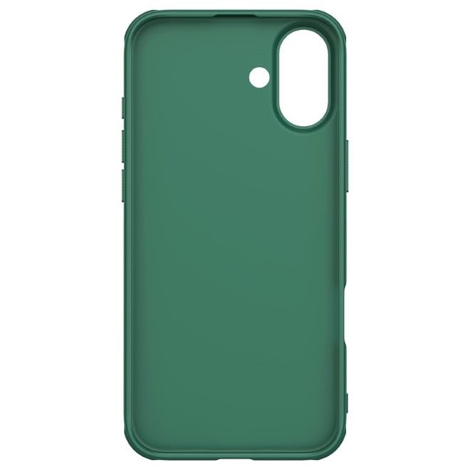Nillkin - iPhone 16 Hülle - Kunststoff Case - Super Frosted Shield Pro Series - dunkelgrün