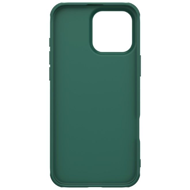 Nillkin - iPhone 16 Pro Max Hülle - Kunststoff Case - Super Frosted Shield Pro Series - dunkelgrün