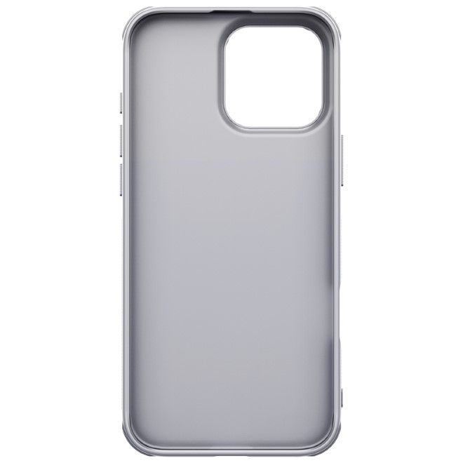 Nillkin - iPhone 16 Pro Max Hülle - Kunststoff Case - Super Frosted Shield Pro Series - grau