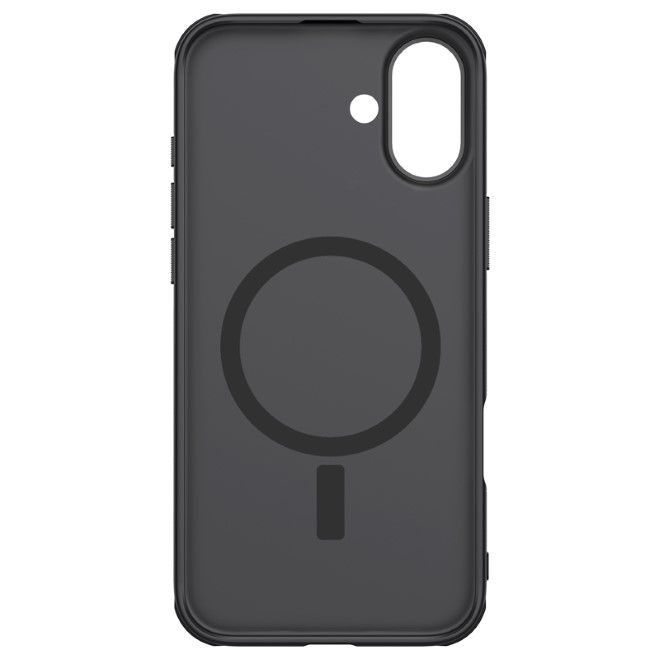 Nillkin - iPhone 16 Hülle - Kunststoff Case - Super Frosted Shield Pro Magnetic Series - schwarz