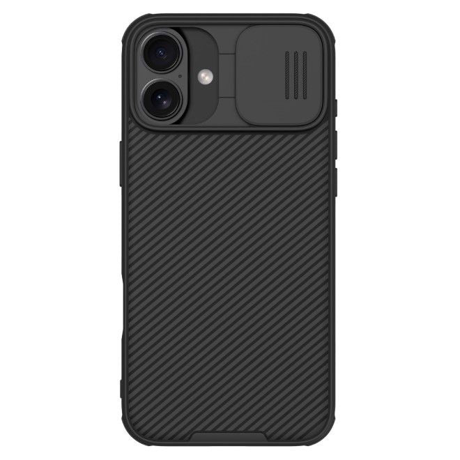Nillkin - iPhone 16 Hülle - Kunststoff Hardcase - CamShield Pro Series - schwarz