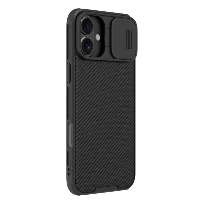 Nillkin - iPhone 16 Hülle - Kunststoff Hardcase - CamShield Pro Series - schwarz