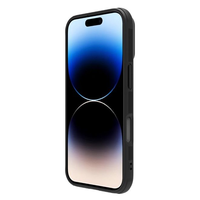 Nillkin - iPhone 16 Hülle - Kunststoff Hardcase - CamShield Pro Series - schwarz