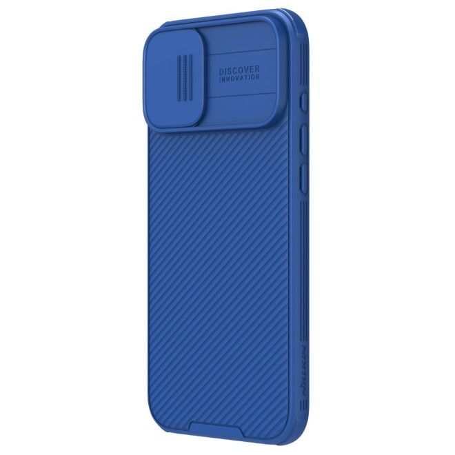 Nillkin - iPhone 16 Hülle - Kunststoff Hardcase - CamShield Pro Series - blau