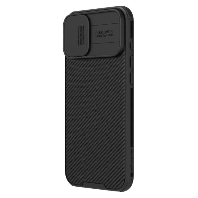 Nillkin - iPhone 16 Hülle - Kunststoff Hardcase - CamShield Pro MagSafe Series - schwarz