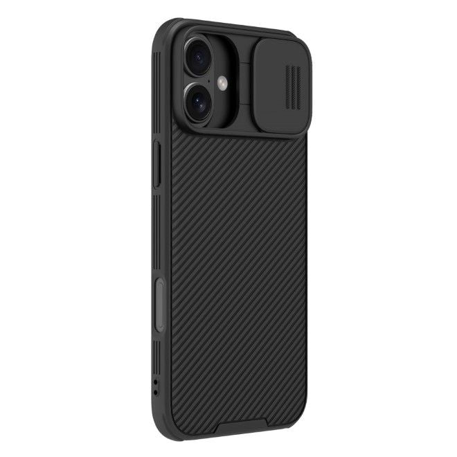 Nillkin - iPhone 16 Hülle - Kunststoff Hardcase - CamShield Pro MagSafe Series - schwarz