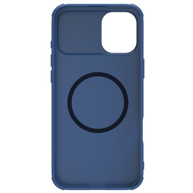 Nillkin - iPhone 16 Hülle - Kunststoff Hardcase - CamShield Pro MagSafe Series - blau