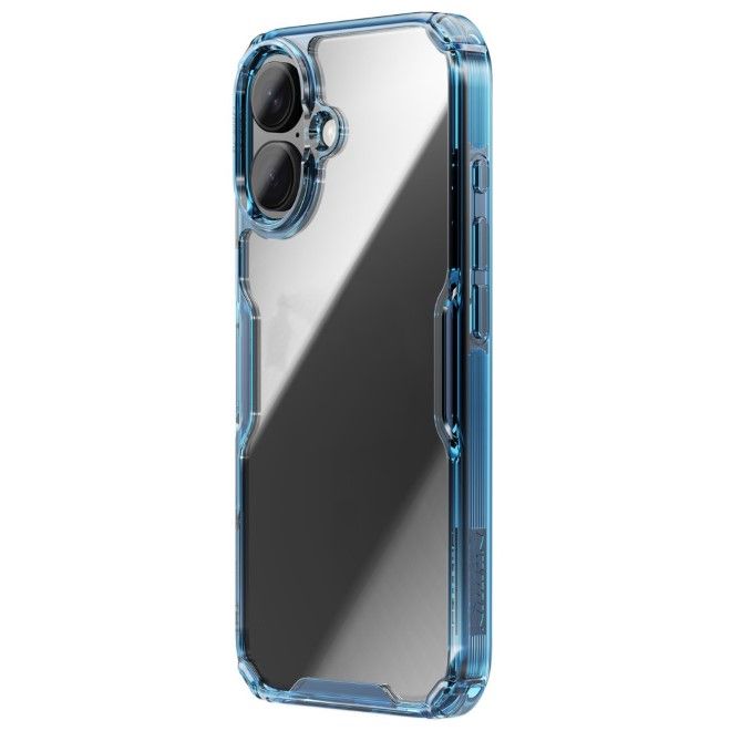 Nillkin - iPhone 16 Hülle - TPU Soft Case - Nature Pro Series - blau