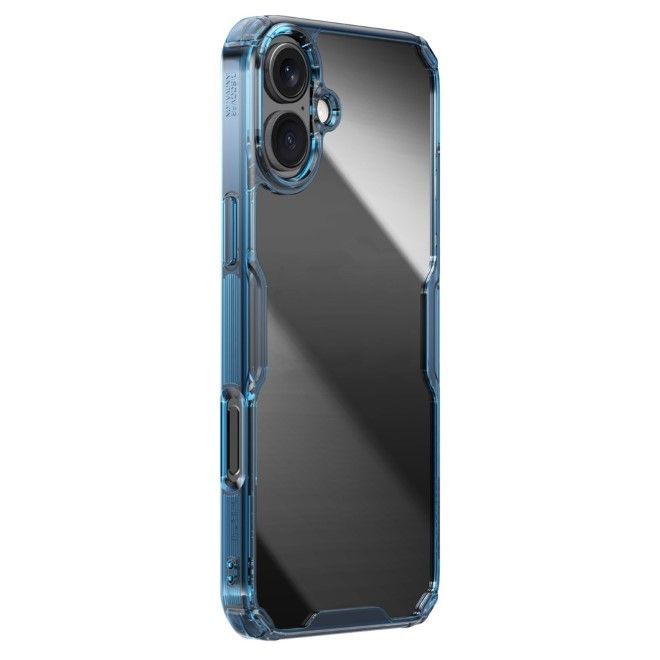 Nillkin - iPhone 16 Hülle - TPU Soft Case - Nature Pro Series - blau