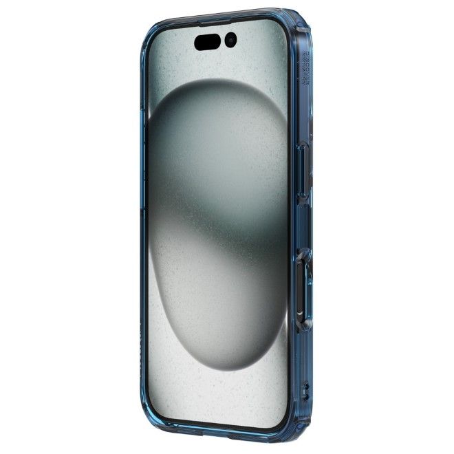 Nillkin - iPhone 16 Hülle - TPU Soft Case - Nature Pro Series - blau