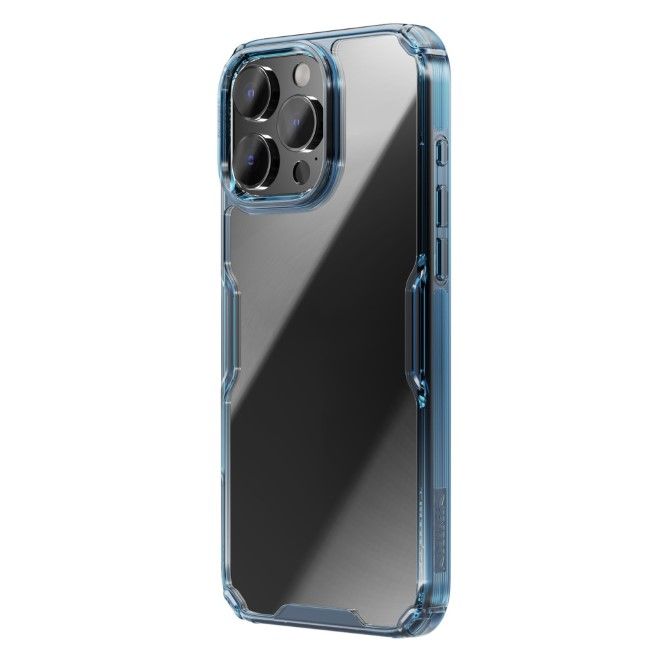 Nillkin - iPhone 16 Pro Max Hülle - TPU Soft Case - Nature Pro Series - blau