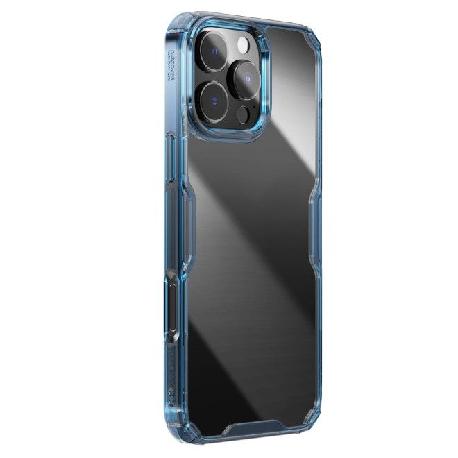 Nillkin - iPhone 16 Pro Max Hülle - TPU Soft Case - Nature Pro Series - blau
