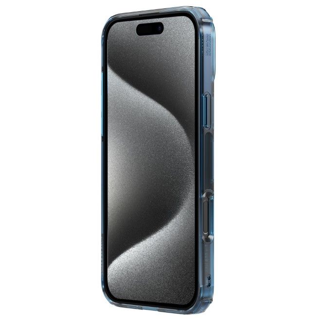 Nillkin - iPhone 16 Pro Max Hülle - TPU Soft Case - Nature Pro Series - blau