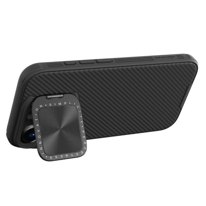 Nillkin - iPhone 16 Pro Hülle - Kunststoff Hardcase - Camshield Prop Series - schwarz