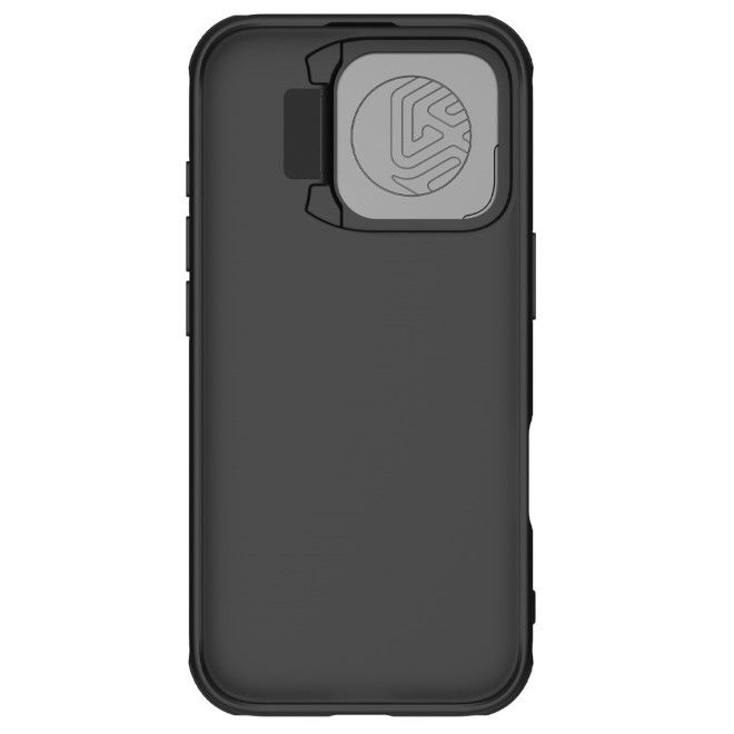 Nillkin - iPhone 16 Pro Hülle - Kunststoff Hardcase - Camshield Prop Series - schwarz