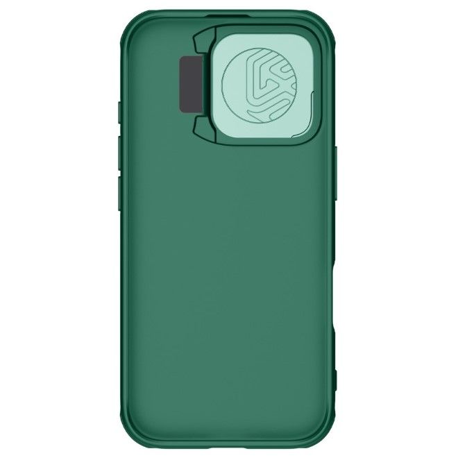 Nillkin - iPhone 16 Pro Hülle - Kunststoff Hardcase - Camshield Prop Series - dunkelgrün
