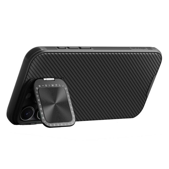 Nillkin - iPhone 16 Pro Max Hülle - Kunststoff Hardcase - Camshield Prop Series - schwarz