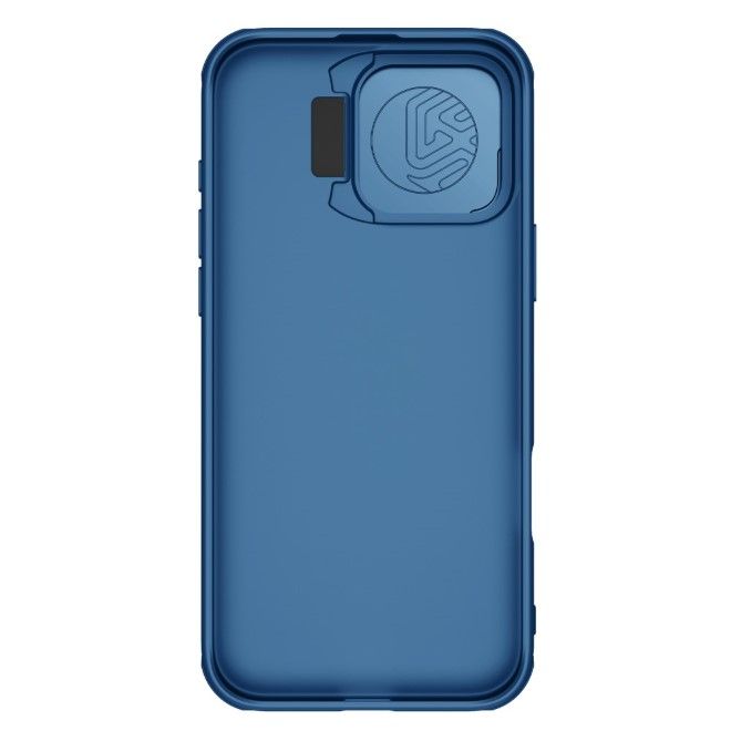 Nillkin - iPhone 16 Pro Max Hülle - Kunststoff Hardcase - Camshield Prop Series - blau