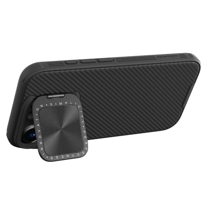 Nillkin - iPhone 16 Pro Hülle - Kunststoff Hardcase - Camshield Prop Magnetic Series - schwarz