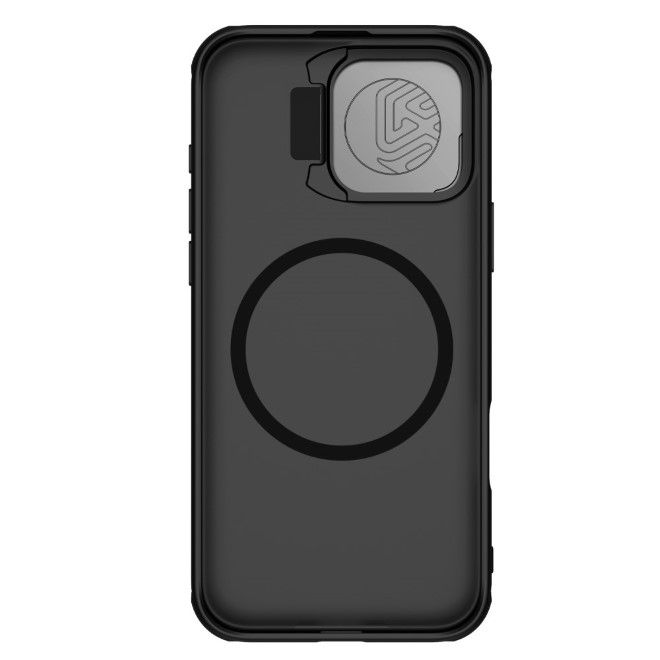 Nillkin - iPhone 16 Pro Max Hülle - Kunststoff Hardcase - Camshield Prop Magnetic Series - schwarz