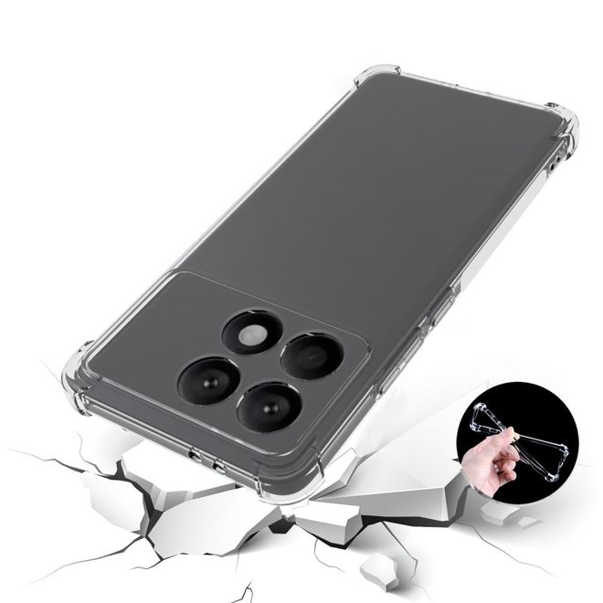 Xiaomi Poco F6 Pro 5G Hülle - Softcase TPU Series - transparent